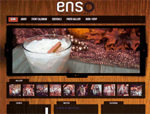 Tablet Screenshot of ensobar.com